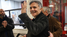 Στο Παλατάκι για το παιχνίδι του ΠΑΟΚ με την Πριεβίτζα ο Αριστοτέλης Μυστακίδης, δείτε βίντεο και φωτογραφίες 