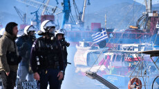 Αποχώρησαν οι αγρότες από το λιμάνι του Βόλου, απεγκλωβίστηκαν οι νταλίκες που περίμεναν να μπουν