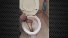 Μεγάλο φίδι ζούσε για 2 εβδομάδες σε λεκάνη τουαλέτας στην Καστοριά, δείτε βίντεο