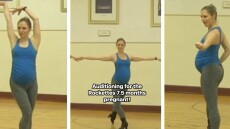 Rockette έγινε viral γιατί έκανε πιρουέτες με τακούνια σε οντισιόν ενώ ήταν έγκυος 