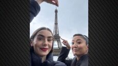 Η Λίλι Κόλινς δημοσίευσε backstage φωτογραφίες από την πέμπτη σεζόν του Emily in Paris