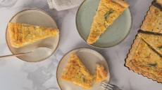 Τάρτα με κίτρινη κολοκύθα και ανθότυρο
