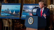 Νέα κλάση πολεμικών πλοίων «Τραμπ» ανακοίνωσε ο πρόεδρος των ΗΠΑ, δείτε βίντεο