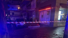 Ισχυρή έκρηξη σε υποκατάστημα τράπεζας στον Εύοσμο τα ξημερώματα των Χριστουγέννων, δείτε βίντεο
 