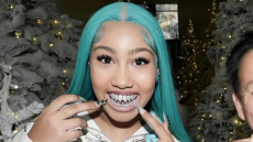 Κιμ Καρντάσιαν: Η 12χρονη κόρη της, Νορθ Γουέστ πόζαρε με μπλε μαλλιά, μακριά νύχια... και διαμαντένια οδοντοστοιχία