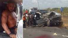 Ο πυγμάχος Άντονι Τζόσουα ενεπλάκη σε τροχαίο με δύο νεκρούς στη Νιγηρία και τραυματίστηκε ελαφρά, δείτε φωτογραφίες