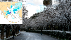 Έρχονται δύο ψυχρά μέτωπα εξπρές, χιόνια ακόμη και στα βόρεια προάστια προβλέπει ο Μαρουσάκης