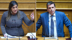 Επεισόδιο με Κωνσταντοπούλου και Καιρίδη στη Βουλή: «Με ενοχλείτε» - «Άσε μας καλέ κουκλίτσα μου» και η συγγνώμη του Δένδια,  δείτε βίντεο