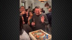 Ο Πάνος Ιωαννίδης έκλεισε τα 50 και τα γιόρτασε με τους κριτές του «MasterChef»