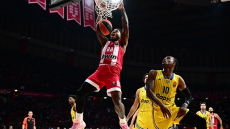 Euroleague: Στην κορυφή του top10 των καλύτερων φάσεων της 23ης αγωνιστικής το κάρφωμα του Ταϊρίκ Τζόουνς, βίντεο 