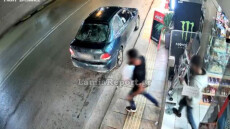 Έκλεψαν τα ψώνια από το μίνι μάρκετ στη Λαμία και παραλίγο να προκαλέσουν και τροχαίο, δείτε βίντεο