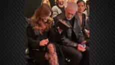 Viral το βίντεο με τον Βενσάν Κασέλ να χαζεύει τα πόδια της Κάρλα Μπρούνι