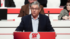 Επανεκλογή του Δημήτρη Κουτσούμπα στη θέση του γενικού γραμματέα της ΚΕ του ΚΚΕ