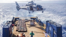 Το πολεμικό ναυτικό της Γαλλίας κατέσχεσε πάνω από 4 τόνους κοκαΐνης σε πλοίο στη γαλλική Πολυνησία