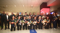 Επέστρεψαν με το χάλκινο μετάλλιο από την Πορτογαλία οι πολίστριες, βίντεο και φωτογραφίες 