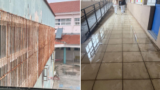 Άθλιες συνθήκες στο ΕΠΑΛ Αλεξανδρούπολης με σπασμένες εγκαταστάσεις και νερά που λιμνάζουν, δείτε βίντεο 
