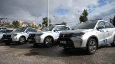 Παραδόθηκαν σήμερα στο Λιμενικό 138 νέα οχήματα SUV 