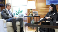 Μητσοτάκης σε αρχιεπίσκοπο Αυστραλίας: Μεγάλη κατάκτηση η επιστολική ψήφος των ομογενών, ελπίζουμε να ψηφιστεί με αυξημένη πλειοψηφία