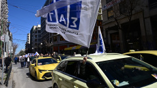 Χωρίς ταξί για τρίτη ημέρα η Αττική, πορεία προς το Μέγαρο Μαξίμου - Κίνηση σε Πατησίων και Σταδίου
