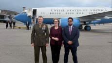 Ο επικεφαλής της νότιας διοίκησης των ΗΠΑ επισκέφθηκε τη Βενεζουέλα δύο μήνες μετά την αιχμαλώτιση Μαδούρο