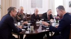 Στην Ελλάδα ο ανώτατος διοικητής των Συμμαχικών Δυνάμεων της Ευρώπης, συναντήθηκε με Μητσοτάκη και Δένδια 