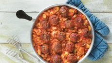 Κεφτέδες με πράσα στο φούρνο
