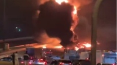 Πυρκαγιά στην πρεσβεία των ΗΠΑ στο Ριάντ μετά από ιρανική επίθεση, δείτε βίντεο