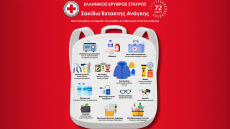 Τι πρέπει να έχουν οι πολίτες μέσα σε ένα σακίδιο έκτακτης ανάγκης σύμφωνα με τον Ελληνικό Ερυθρό Σταυρό