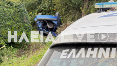 Ρομά προσπάθησαν να ξεφύγουν από την αστυνομία στην Ηλεία και κατέληξαν σε χωράφι, δύο τραυματίες 