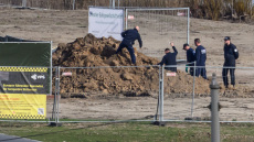 Γιγαντιαία επιχείρηση εκκένωσης στο κέντρο της Δρέσδης για την εξουδετέρωση βόμβας από τον Β' Παγκόσμιο Πόλεμο, φωτογραφίες