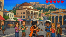 Τα μηνύματα πίσω από το βιντεοκλίπ του Ακύλα για το Ferto: Ο βασιλιάς που πεθαίνει, η βασιλόπιτα και το... ΟΑΚΑ