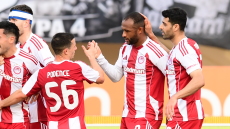 ΟΦΗ - Ολυμπιακός 0-1 (Α' ημίχρονο): Live ο αγώνας στο Παγκρήτιο 