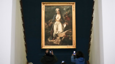 Για πρώτη φορά εκτίθεται στη χώρα μας ο εμβληματικός πίνακας του Ντελακρουά «η Ελλάδα στα ερείπια του Μεσολογγίου», δείτε φωτογραφίες