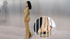 Η Κιμ Καρντάσιαν με 20ποντες πλατφόρμες στο after party των Όσκαρ: «Με το ζόρι περπατάει», έγραψαν στο X