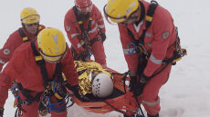 Εκπαίδευση επιβίωσης και διάσωσης του Ελληνικού Ερυθρού Σταυρού στον Όλυμπο, δείτε βίντεο και φωτογραφίες