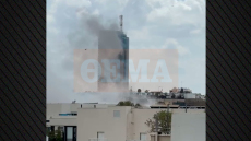 Βίντεο του protothema.gr από τη στιγμή που βαλλιστικός χτυπά στο κέντρο του Τελ Αβίβ