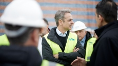 Μητσοτάκης από το εργοτάξιο του Flyover στην Θεσσαλονίκη: Μια τελείως διαφορετική πόλη από πλευράς μεγάλων έργων υποδομής