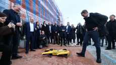 Ο Κύων, ο σκύλος ρομπότ υποδέχτηκε τον Μητσοτάκη στη Θεσσαλονίκη, δείτε βίντεο
