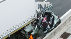 Τραγωδία στην Εγνατία Οδό: Πώς έγινε το τροχαίο με τις διαδοχικές συγκρούσεις και την παράσυρση του υπαλλήλου, δείτε βίντεο 
