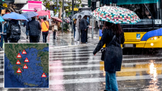 Κακοκαιρία Erminio: «Κόκκινη» προειδοποίηση για Αττική και πολλές περιοχές, αυξημένος κίνδυνος πλημμυρών 