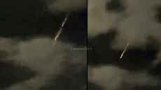 Πρωτοφανές θέαμα στον ουρανό της Λήμνου με φλεγόμενα αντικείμενα που έπεφταν από τον ουρανό, δείτε βίντεο