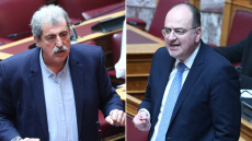 Καβγάς Πολάκη και Λαζαρίδη στη Βουλή: «Σκασμός τώρα μιλάω εγώ» - «Είστε σαπίλα, είχατε διπλά βιβλία για τα μαύρα»
