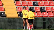 Η προπόνηση της ΑΕΚ στο Βαγιέκας πριν τον ιστορικό προημιτελικό με την Ράγιο Βαγιεκάνο, βίντεο