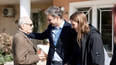 Στο Γηροκομείο Αθηνών ο Κυριάκος Μητσοτάκης: Στόχος μας είναι να φιλοξενεί μελλοντικά 500 άτομα