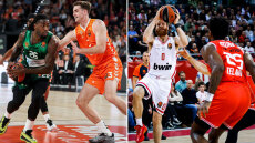 Η βαθμολογία της Euroleague μετά τη νίκη του Ολυμπιακού και την ήττα του Παναθηναϊκού - Φουλ για πρωτιά οι «κόκκινοι», να αποφύγουν τα play in θέλουν οι «πράσινοι»