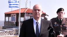 Δένδιας από το φυλάκιο 126 στο Σουφλί: «Η κοινωνία  να στρέψει το βλέμμα σε αυτούς που φυλάττουν τα σύνορα της πατρίδας»