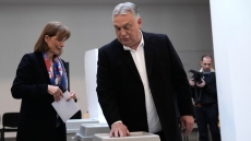 Ουγγαρία: «Είμαι εδώ για να νικήσω», δήλωσε ο Ορμπάν αφού ψήφισε για τις βουλευτικές εκλογές