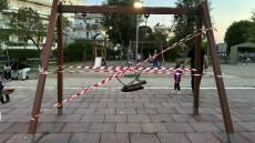 Βανδαλισμός παιδικής χαράς στην Καλαμαριά, μήνυση κατ' αγνώστων κατέθεσε ο δήμος