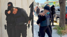 Με σκυμμένα κεφάλια ο 20χρονος, ο 18χρονος και τα δύο κορίτσια στον εισαγγελέα για τη δολοφονία στον Άγιο Δημήτριο