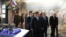 Η Βόρεια Κορέα εγκαινίασε μουσείο μνήμης για τους 2.000 στρατιώτες που σκοτώθηκαν πολεμώντας στην Ουκρανία